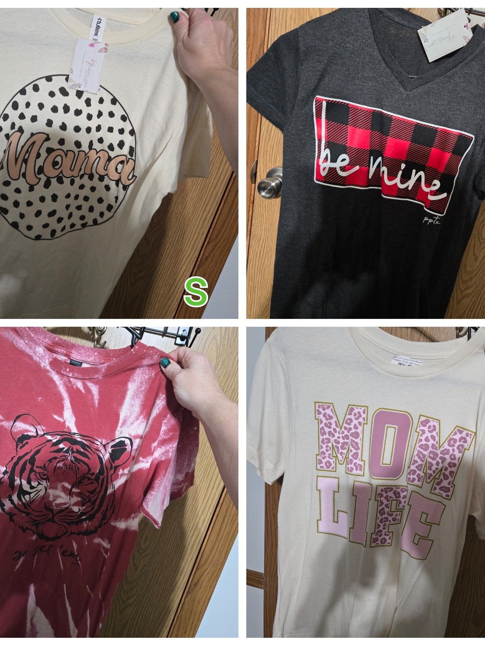 4 Small Graphic Tee Lot All New